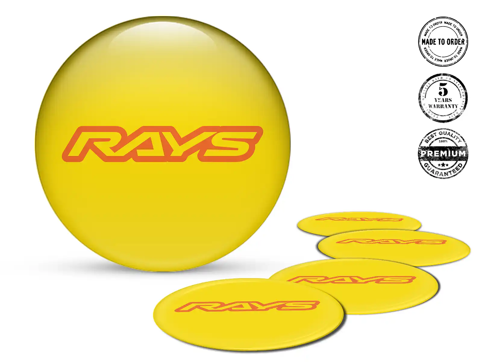 Rays Pegatinas Bombadas Glossy Empuje Gravitacional